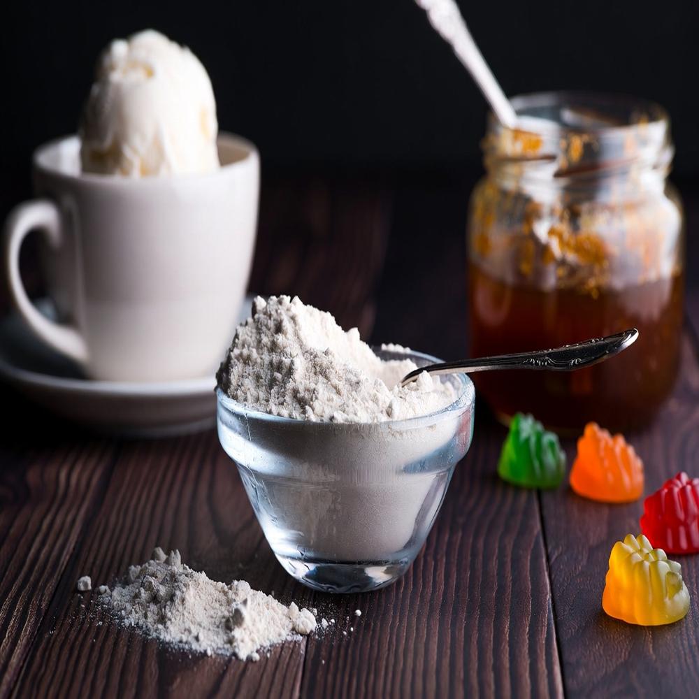 Pectin For Tomato Ketchup Icecream Stabilizer Crushes Syrups Jam Jellies Gummies - Color: White To Pale Brown Free Flowing Powder