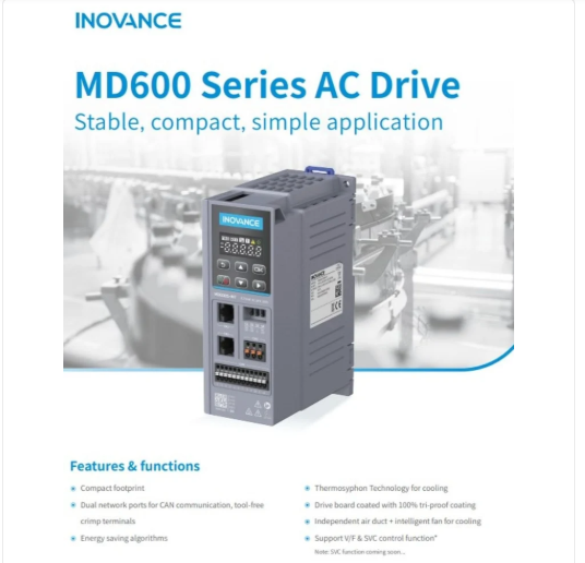 MD600S INOVANCE DRIVE 0.5 HP