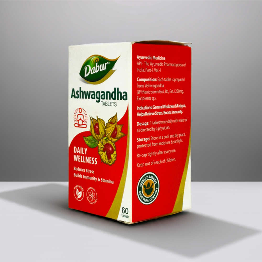 Dabur Ashwagandha 60 Tablets