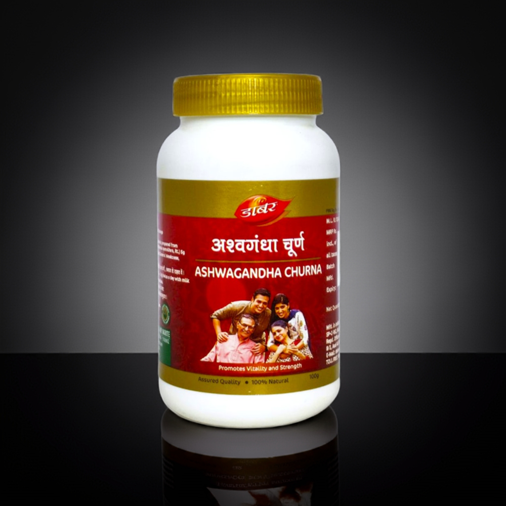 Dabur Ashwagandha Churna 100g - Age Group: For Adults