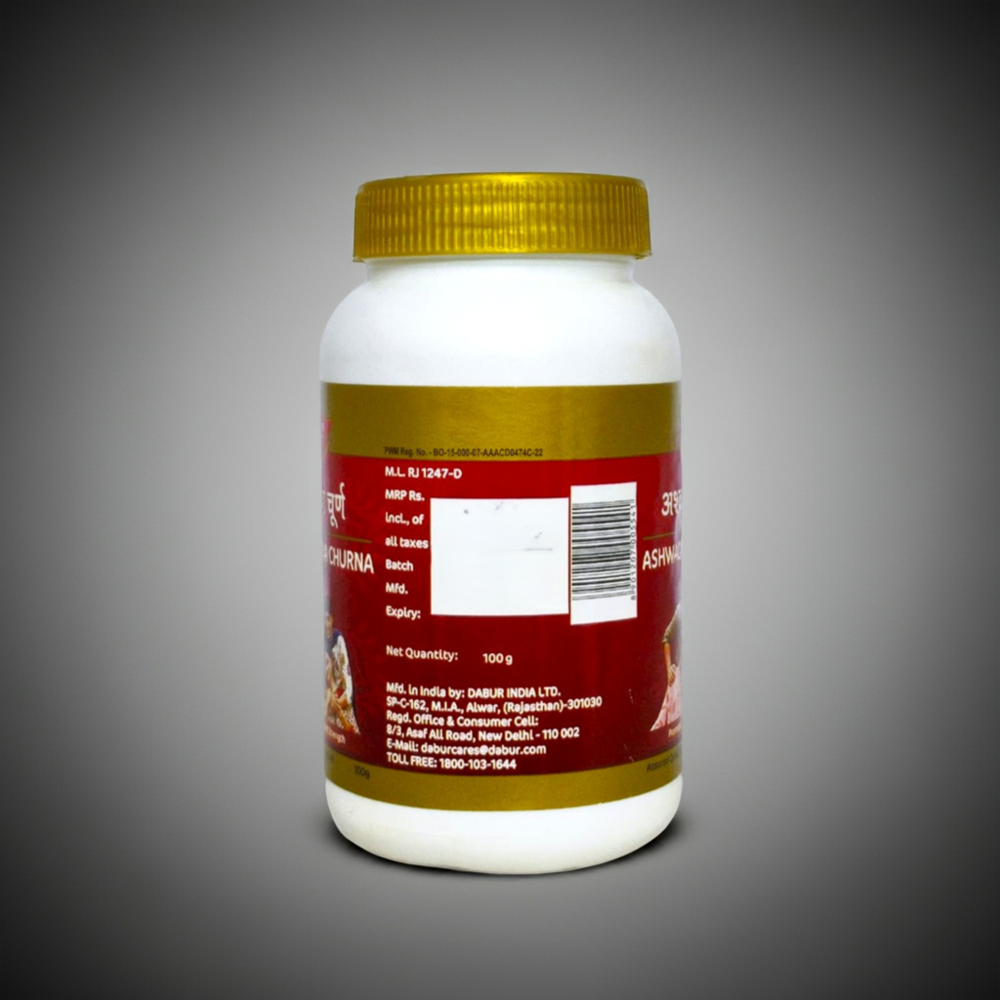 Dabur Ashwagandha Churna 100g - Age Group: For Adults