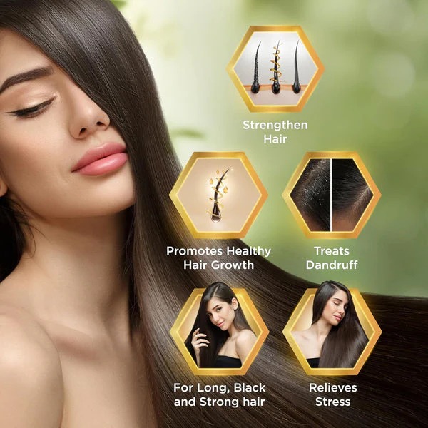 Dabur Badam Amla Hair Oil - 600ml