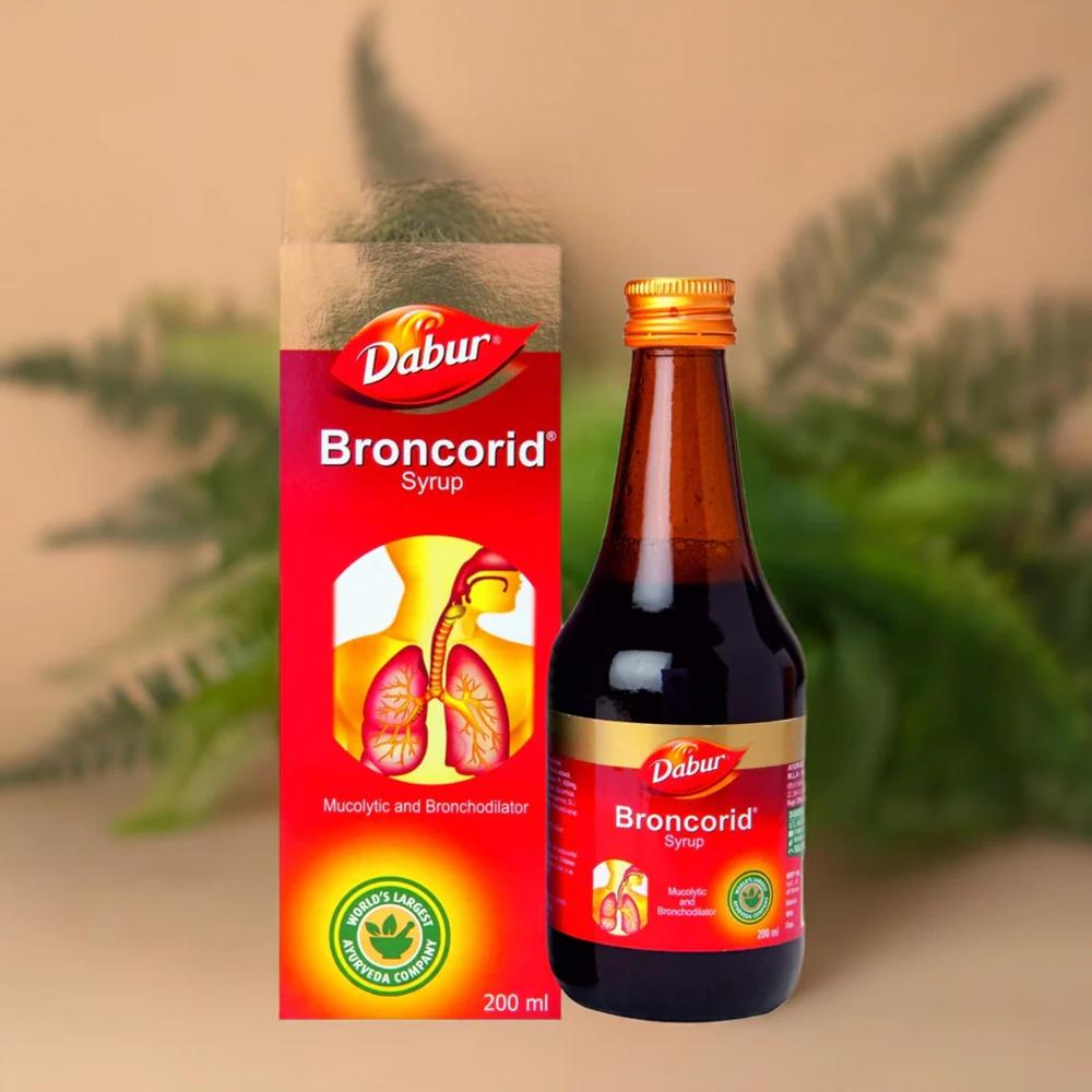 Dabur Broncorid Syrup 200Ml - Age Group: For Adults