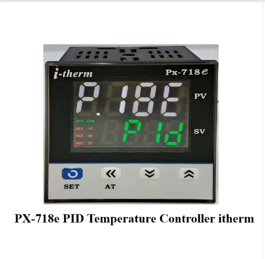Px-718E Pid Digital Temperature Controller, Ssr - Color: Black