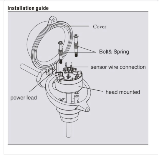 Rtd Head Mounted Temperature Transmitter