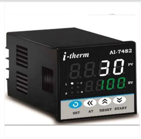 I Therm Ai 7482 Pid Temp. Controller With Sock Timer, Oven , Bod - Color: Black