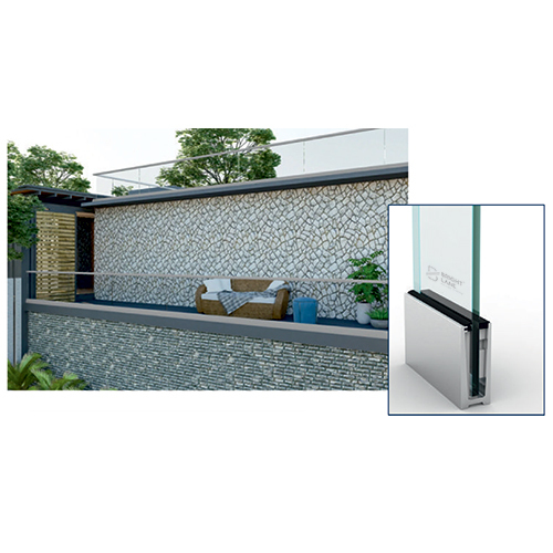 117 X 45 Continuous Channel - Color: Black