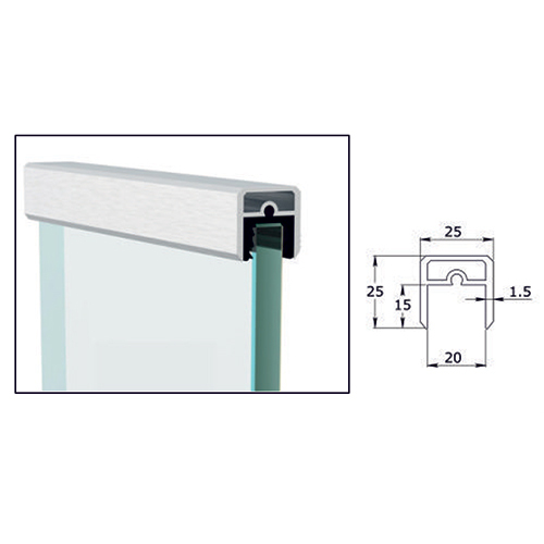 25x25 Square Handrail