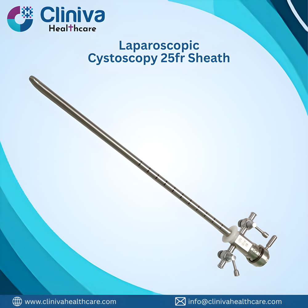 Laparoscopic Cystoscopy 25FR Sheath Reusable Surgical Instruments