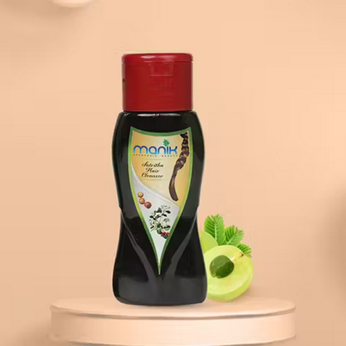 200Ml Manik Amla Shampoo Or Satreetha Hair Cleanser Pack Of 2 - Recommended For: Unisex
