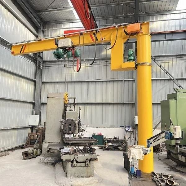 Pillar Mounted Jib Crane - Color: As For Costmer