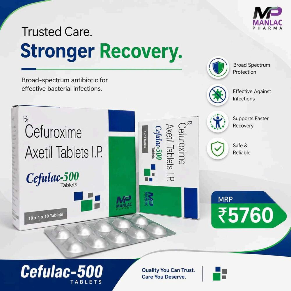 Cefulac-500 Tablet - Drug Type: General Medicines