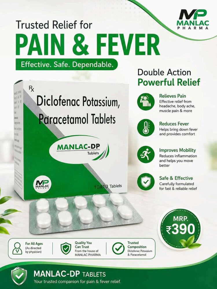 Manlac-Dp Tablet - Drug Type: General Medicines