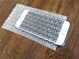 Air Bubble Packing Bags - Color: Transparent