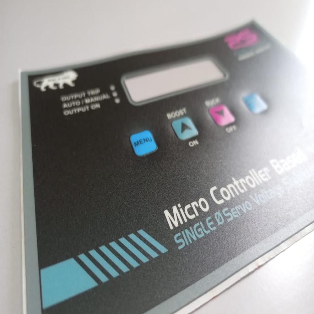 Matt Graphic Overlay Polycarbonate Sticker