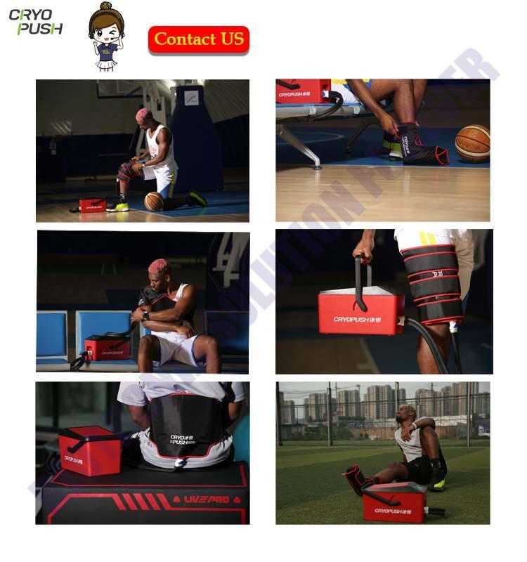 Cryopush Cold Therapy System with Adjustable Compression Levels