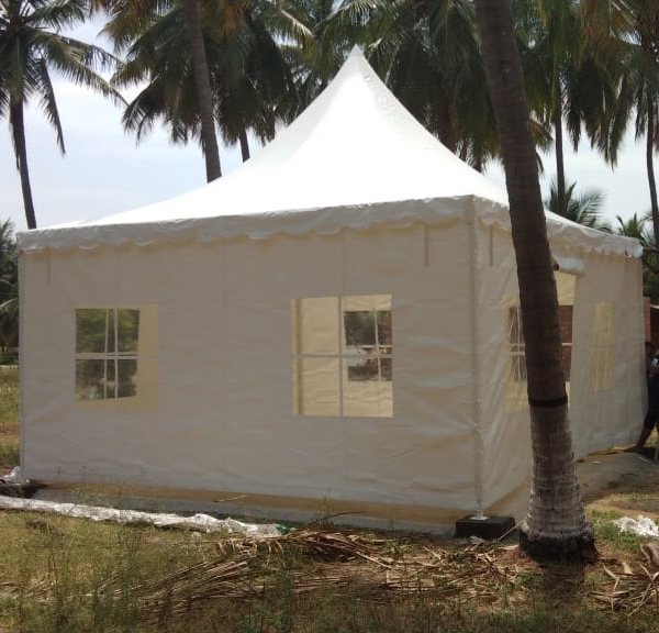 High Peak Pagoda Tent - Color: White