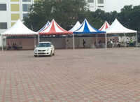 Pvc Pagoda Tent - Color: Multicolor