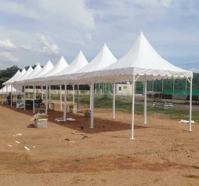 Ms Frame Pagoda Arabian Tent - Color: White