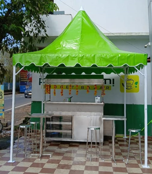 Green Pagoda Tent - Design Type: Standard