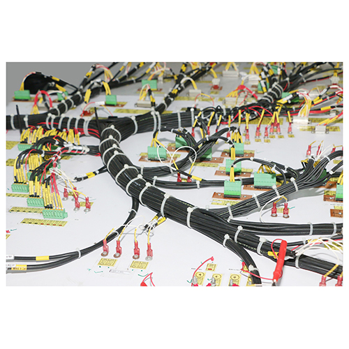 Railway Locomotive Wiring Harness - Color: Black