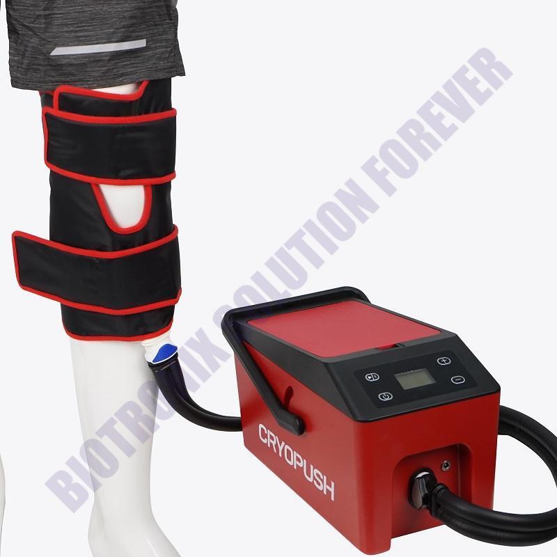 Motorized Cold Compression Device with Timer and LCD Display