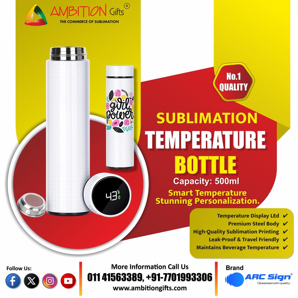 Sublimation temperature bottle