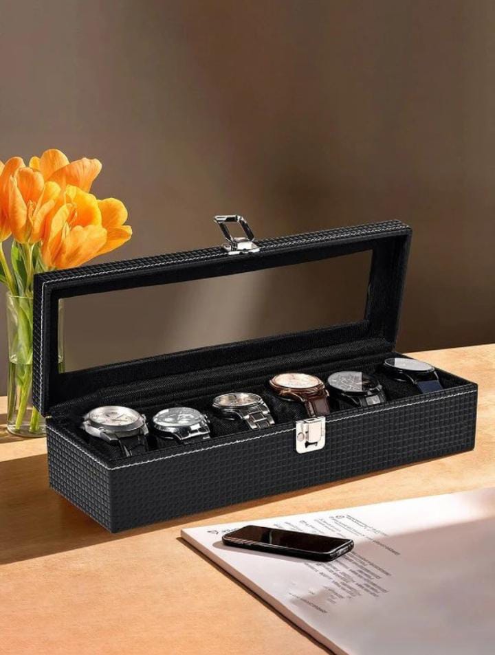 Watch Box - Color: Black