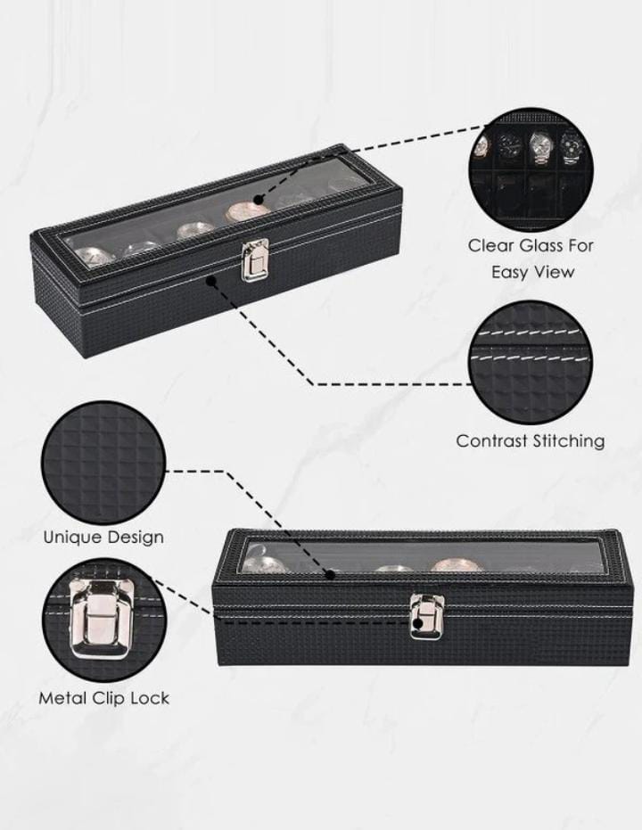 Watch Box - Color: Black
