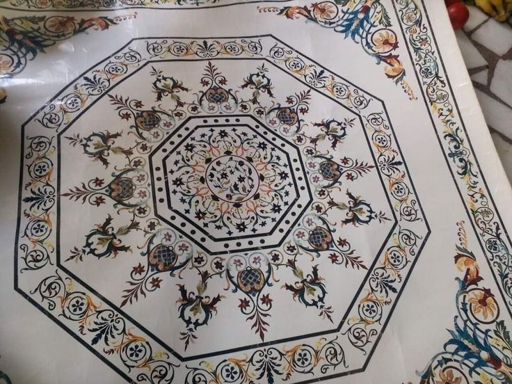 Marble Inlay Flooring