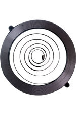 Spiral Spring - Color: Black