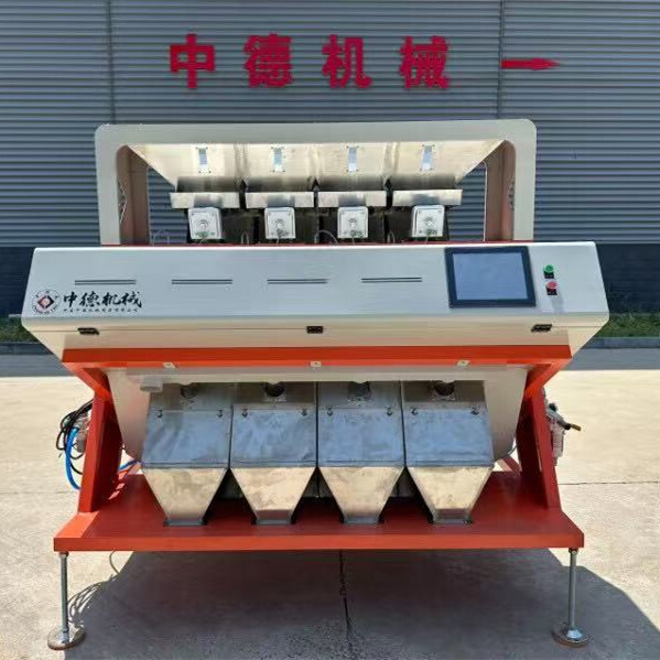 Zhongde plastic Color Sorter Machine 1T/H Plastic PP PET ABS PVC PE Recycled Flakes sorting machine