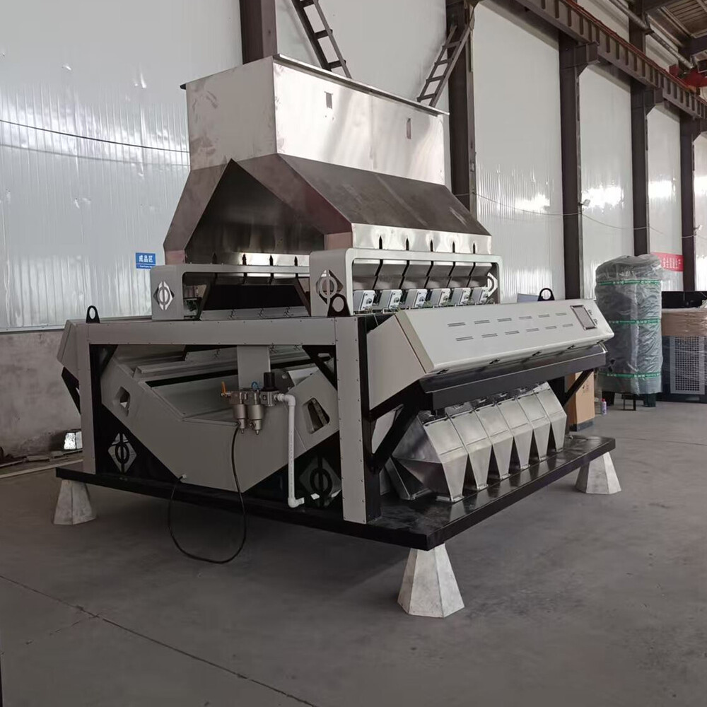 Zhongde plastic Color Sorter Machine 1T/H Plastic PP PET ABS PVC PE Recycled Flakes sorting machine