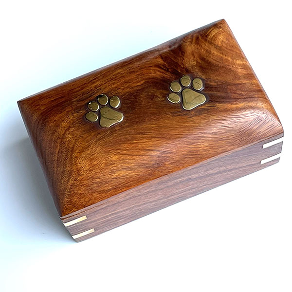 Wooden Square Shape Urns For Use Keepsake Ashes Handmade