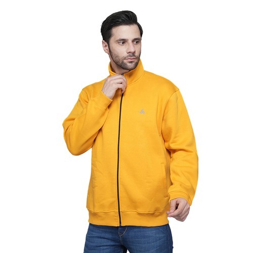 Yellow Winter Jacket - Design: Plain