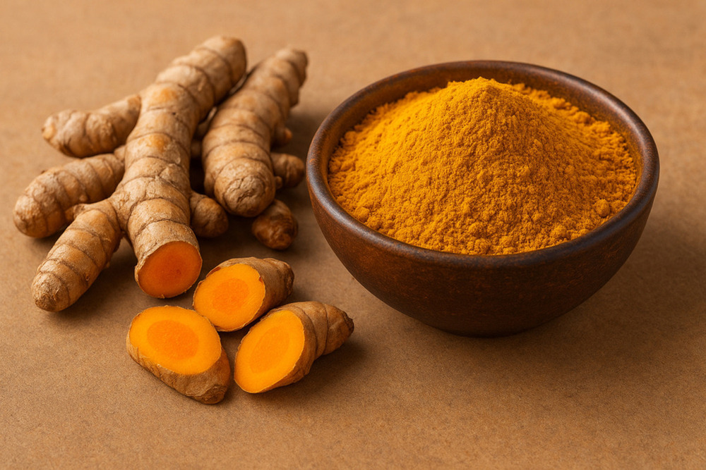 Fresh Turmeric Powder - Color: Yellow