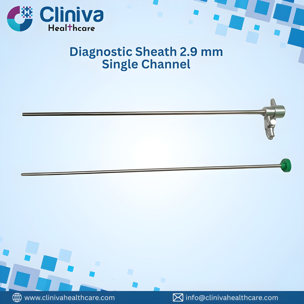 Laparoscopic Cystoscopy Diagnostic Sheath Single channel 2.9mm or 4mm