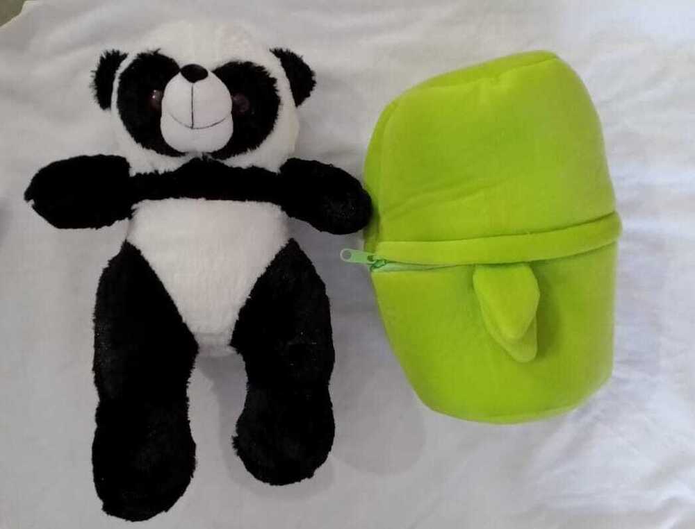 Bamboo Panda Soft Toys - Material: Premium Plush Fabric + Pp Cotton Filling