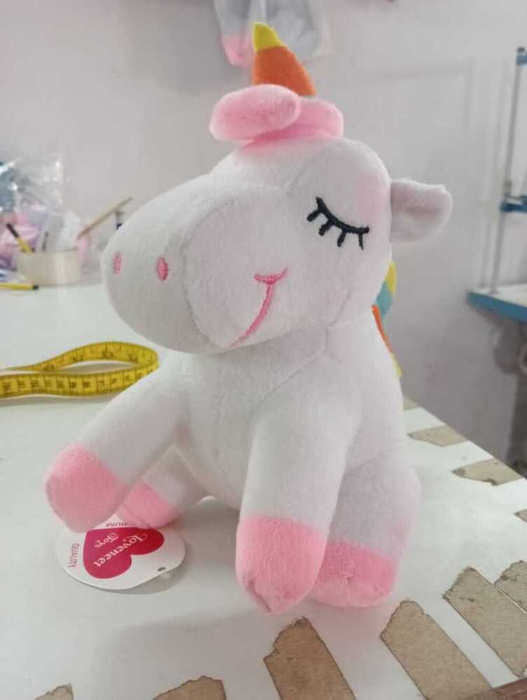 Sitting Unicorn  Soft Toys - Material: Premium Plush Fabric + Pp Cotton Filling