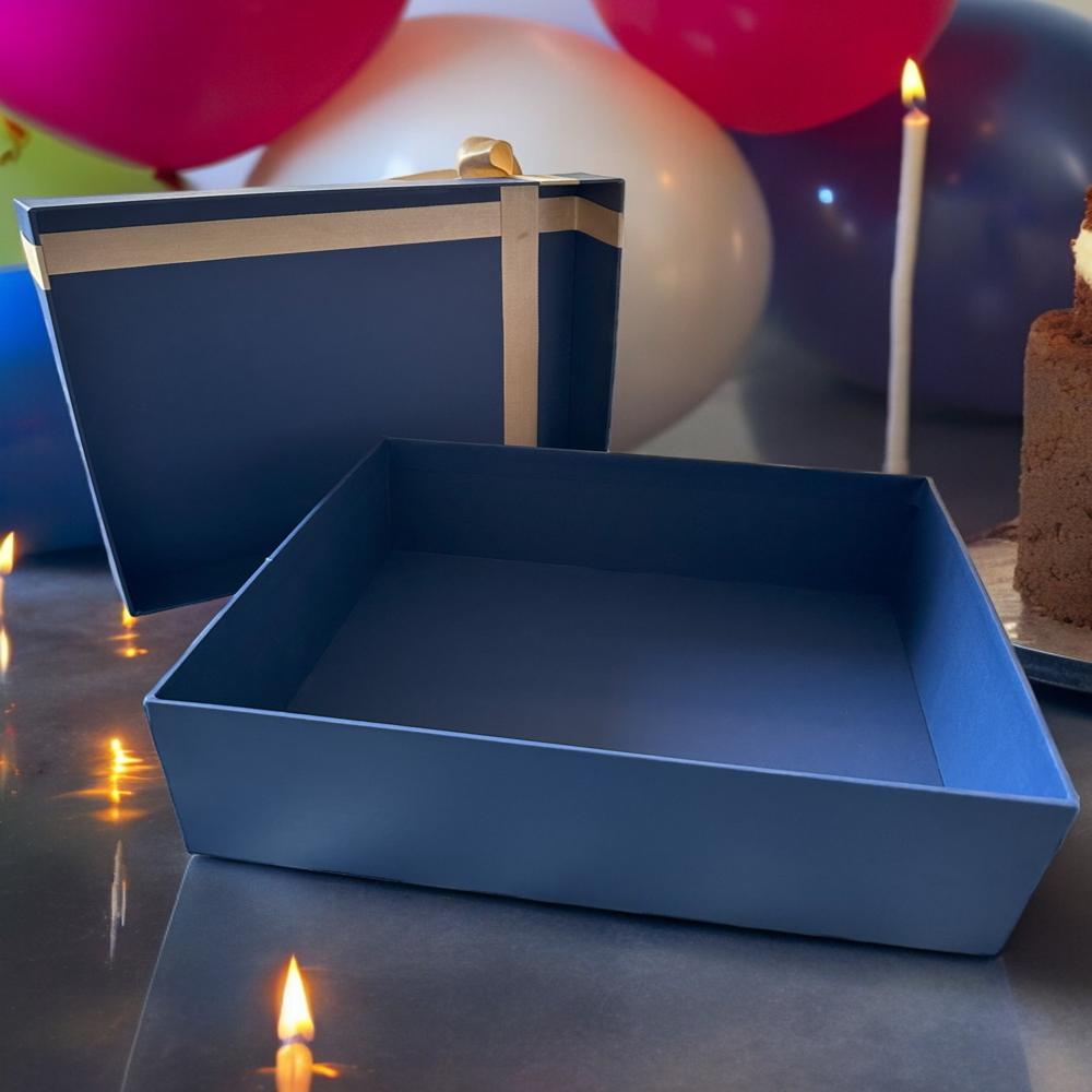 Customized Kappa Board Box With Ribbon - Finishing: Glossy Lamination