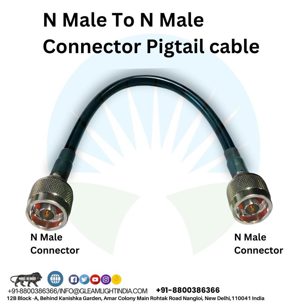 N Male To N Male Connector Pigtail