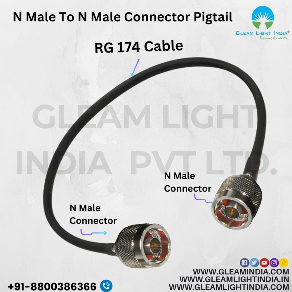 N Male To N Male Connector Pigtail