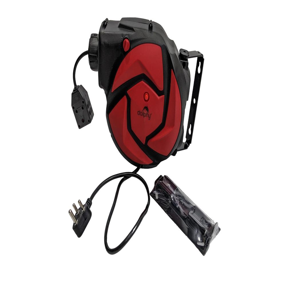 Automatic Cable Reel - Color: Red & Black