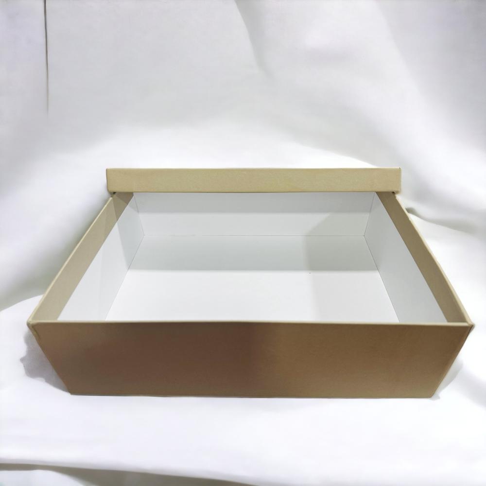 Two Piece Rigid Box With Customized Logo - Finishing: Glossy Lamination