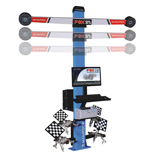 Fox 3D Auto Boomx Wheel Aligner - Material: Mild Steel