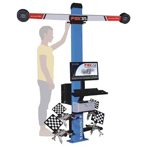Fox 3D Mbx Wheel Aligner - Material: Mild Steel