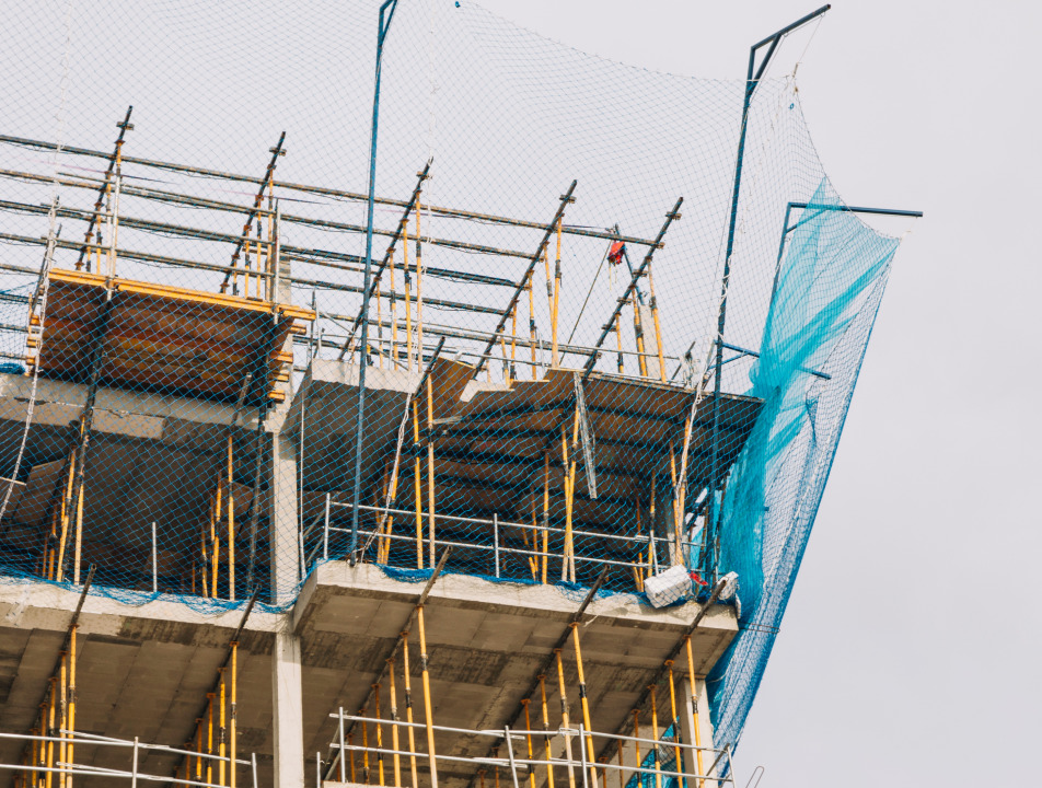 Fire Retardant Debris Net - Color: Black