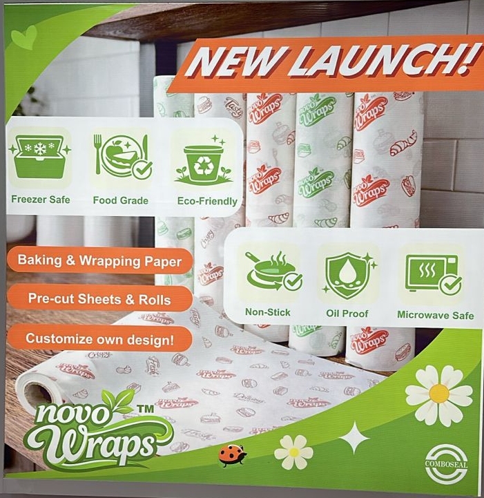 Butter Paper Roll - Color: White