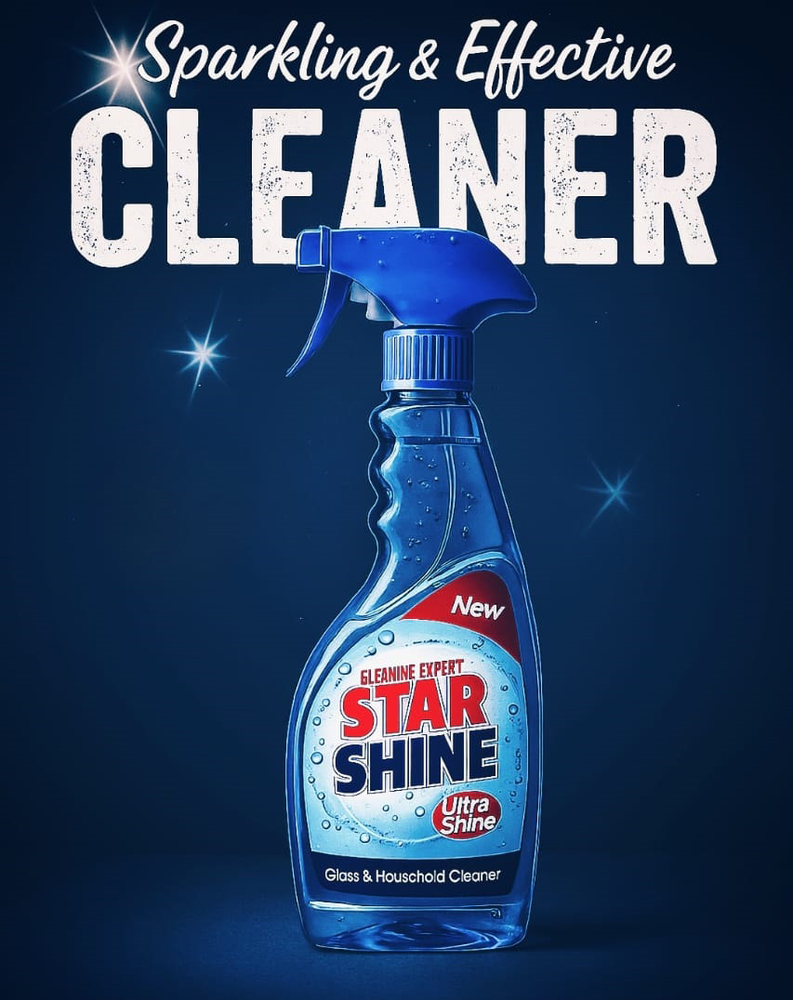 500ml Ultra Shine Glass And Household Cleaner
