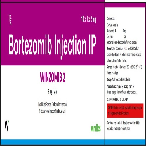 BORTEZOMIB 2 MG/ VIAL